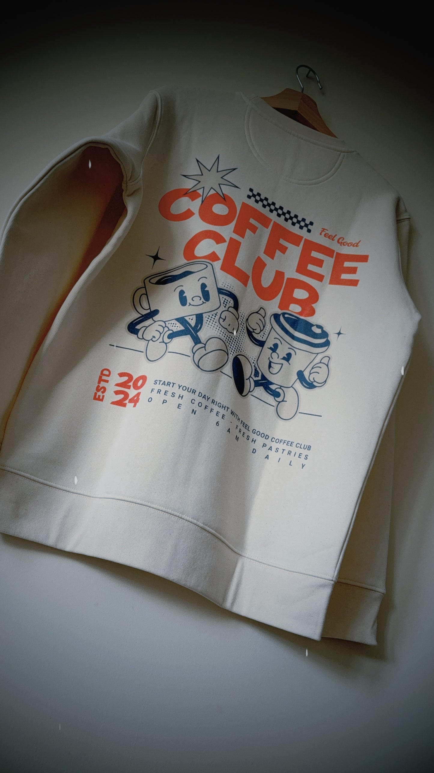 Coffee Club Unisex Sweatshirt