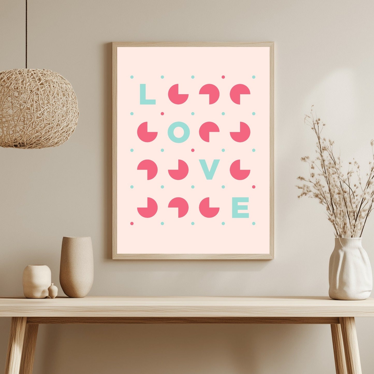 Bauhaus Love - Home Essential Art Poster Prints