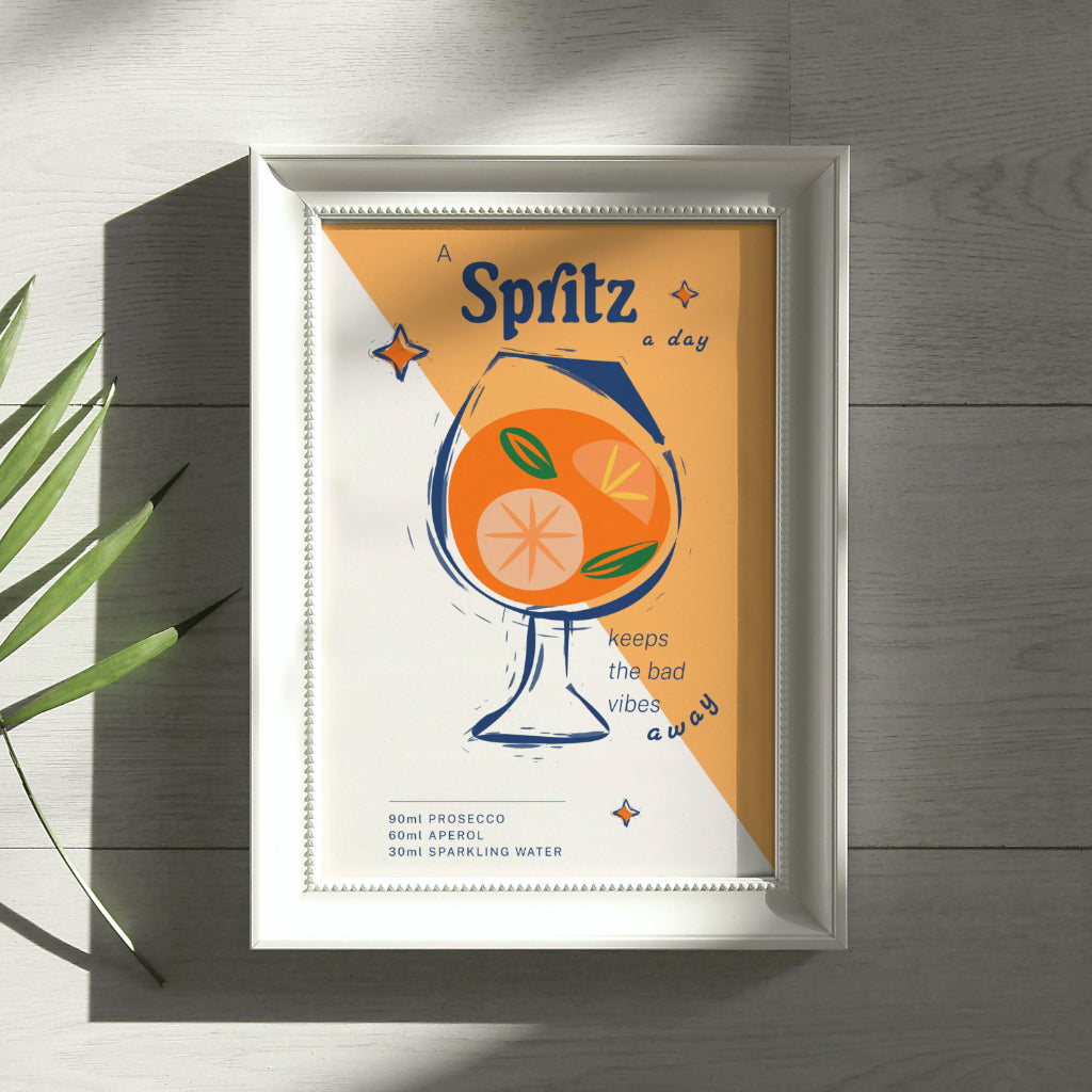 Aperol Print - Cocktails & Drinks Art Prints