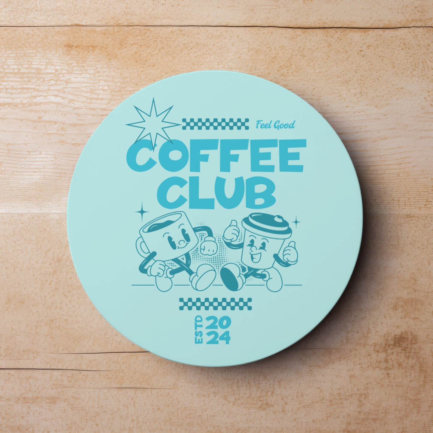 Coffee Club Drinks Coaster | Home and Office | Tableware Accessories