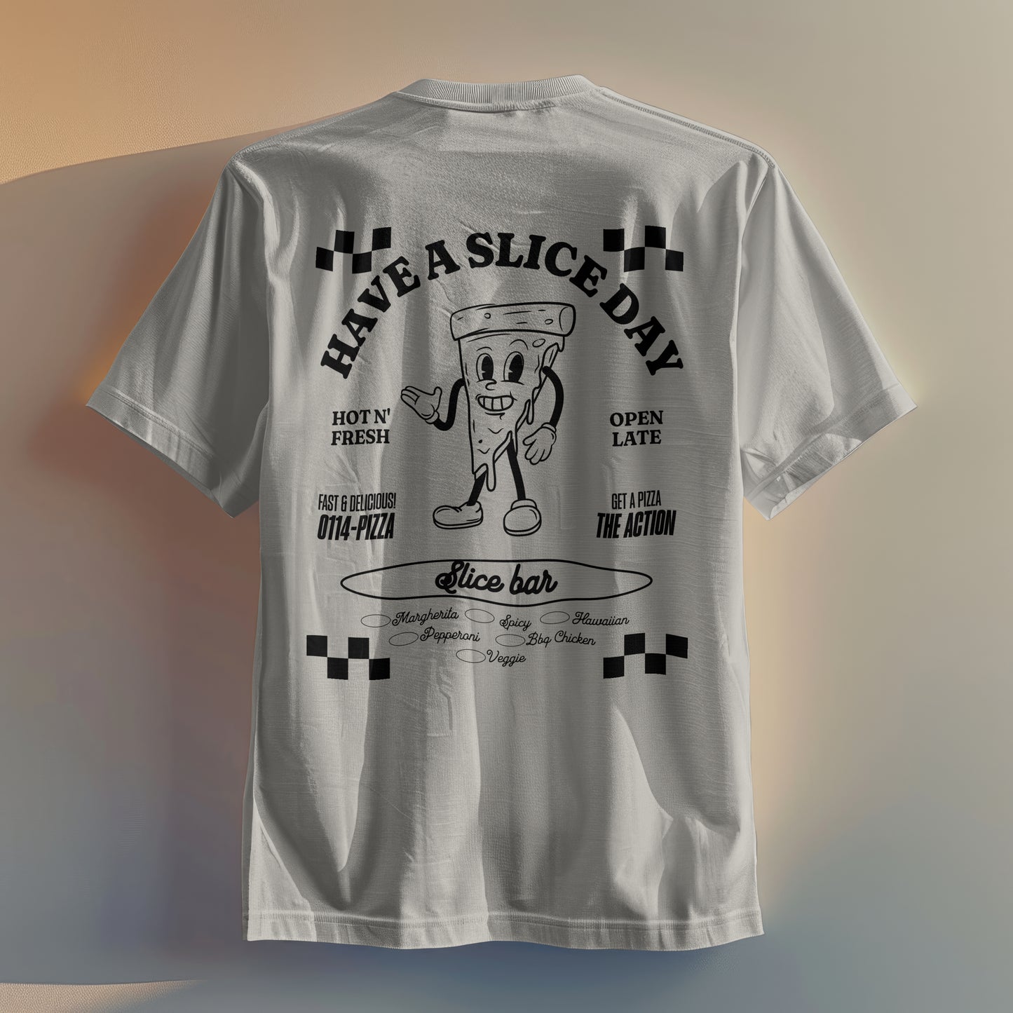 Have A Slice Day Unisex T-shirt Black