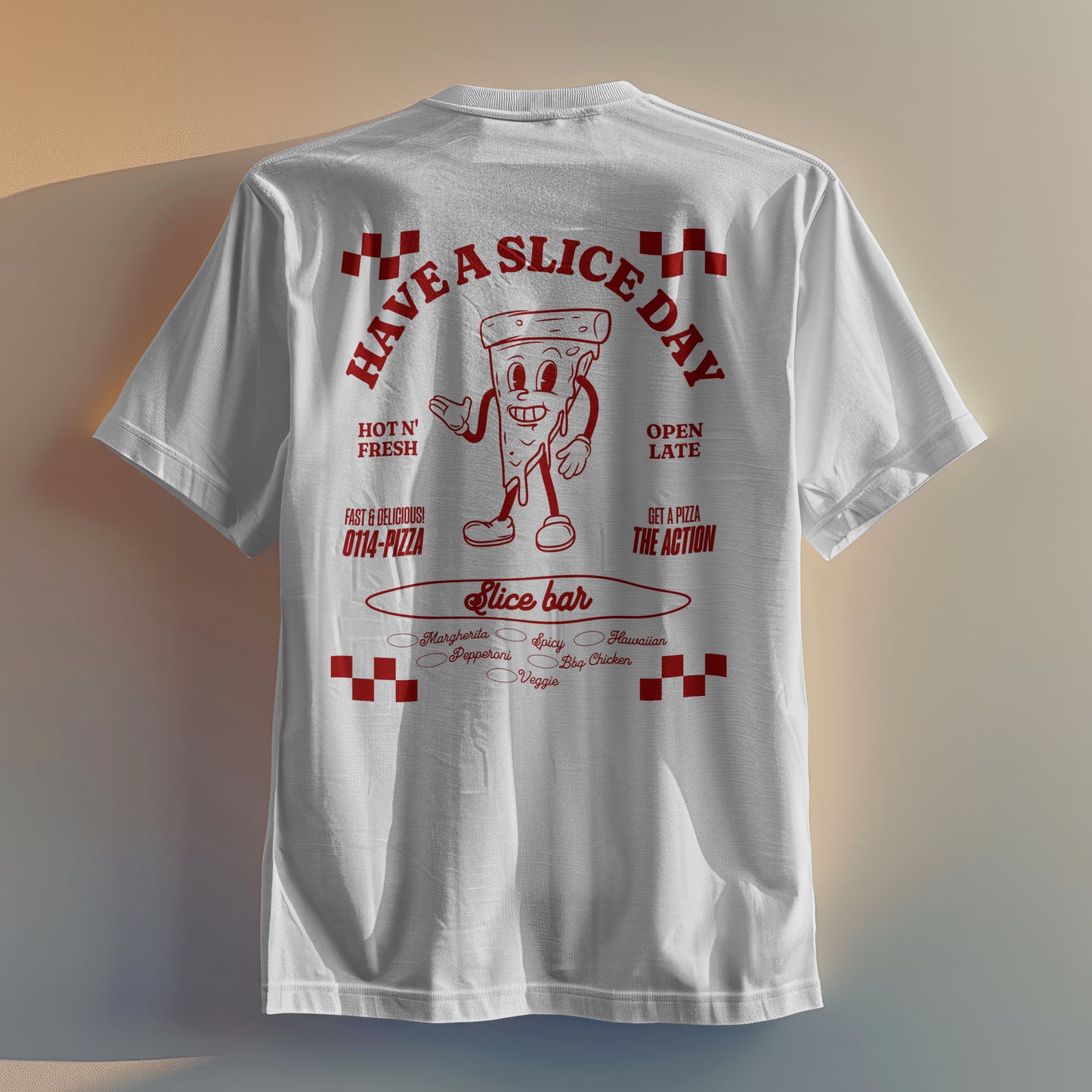 Have A Slice Day Unisex T-shirt Red