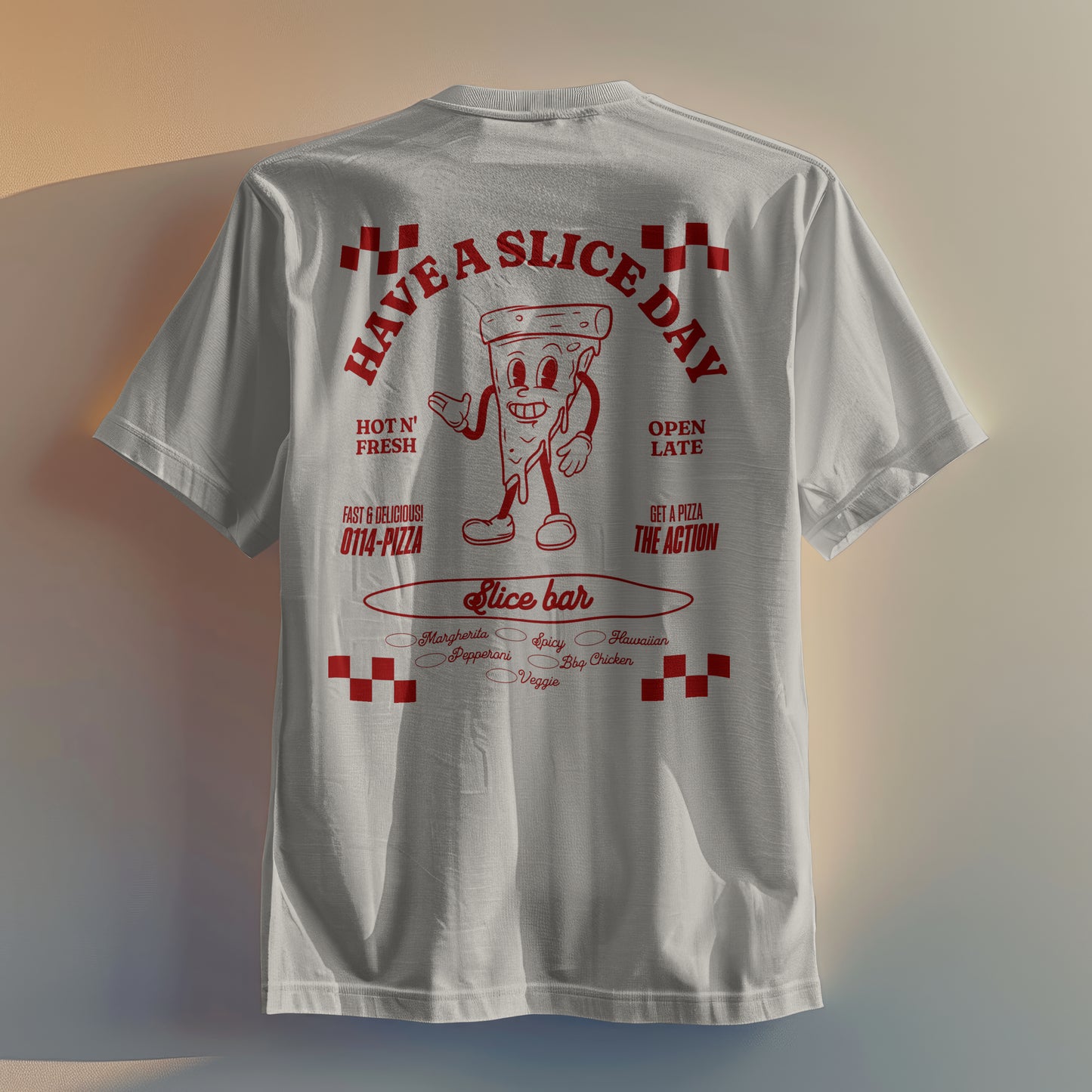 Have A Slice Day Unisex T-shirt Red