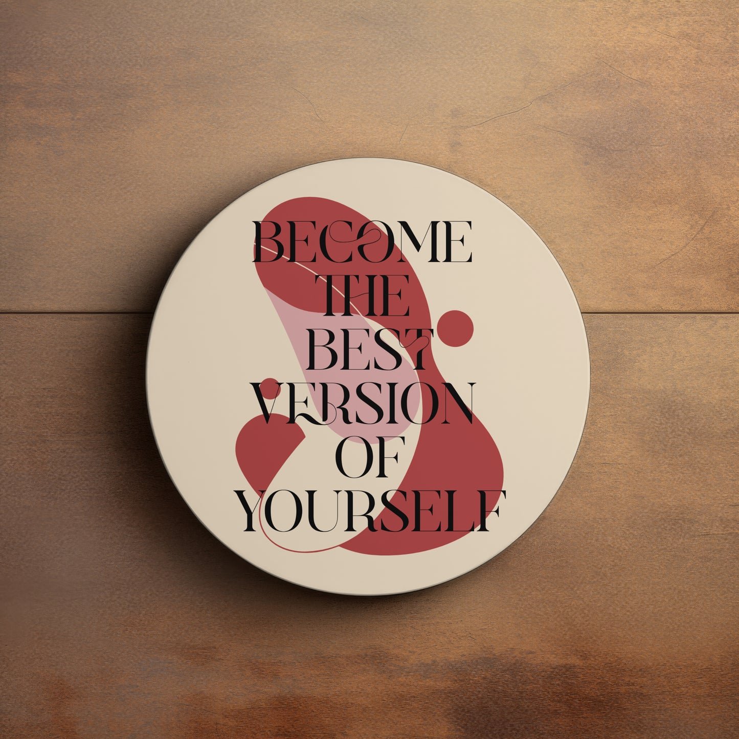 Positive Boho Drinks Coaster | Home and Office | Tableware Accessories