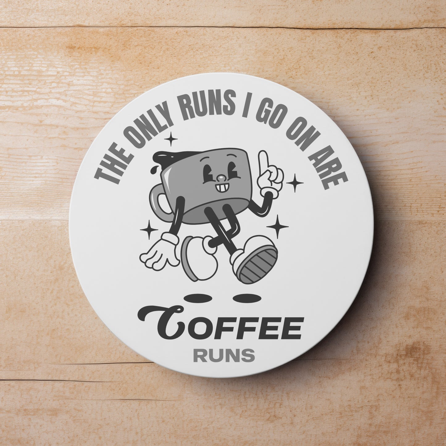 Funny Coffee Drinks Coaster | Home and Office | Tableware Accessories