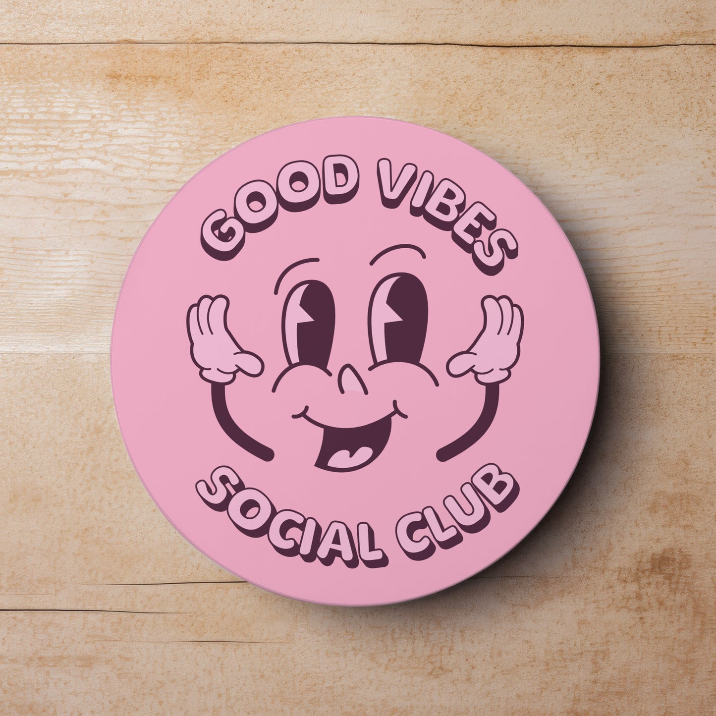 Good Vibes Drinks Coaster | Home and Office | Tableware Accessories