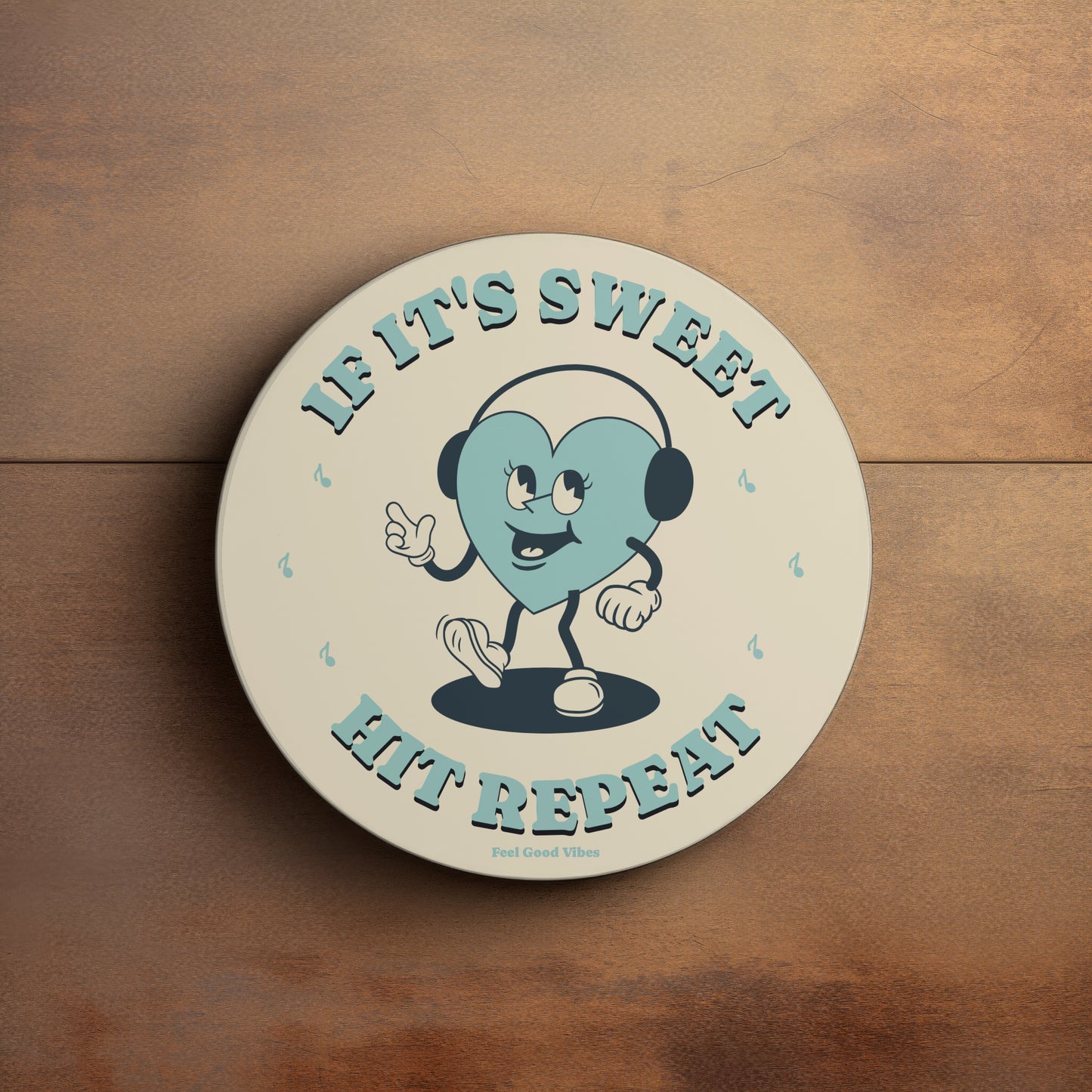 Music Inspired Drinks Coaster | Home and Office | Tableware Accessories
