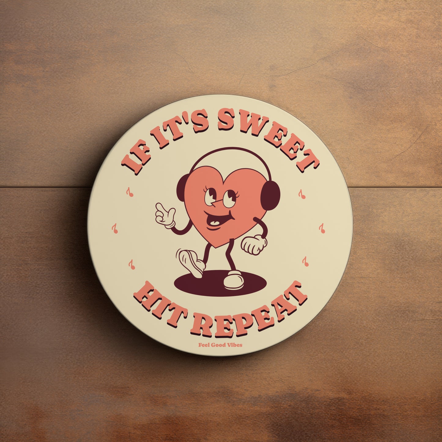 Music Inspired Drinks Coaster | Home and Office | Tableware Accessories