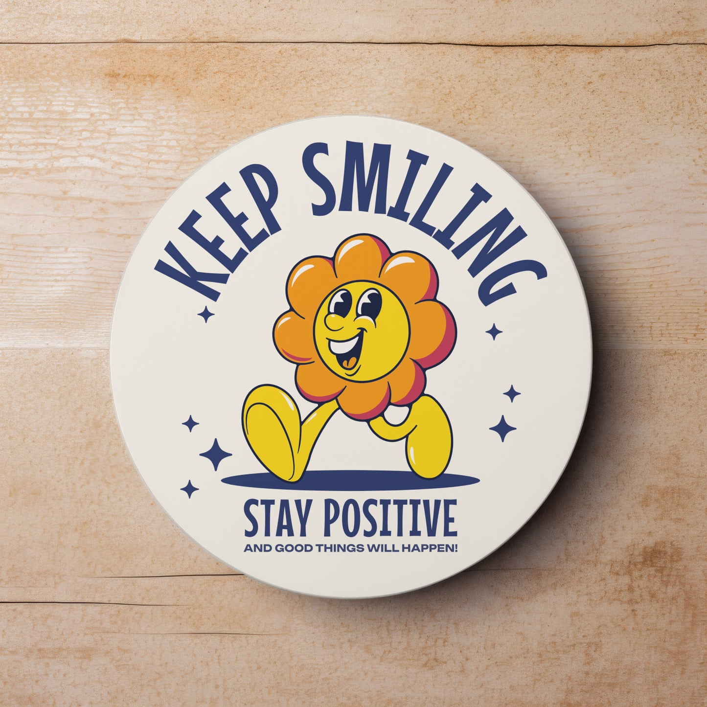 Positivity Drinks Coaster | Home and Office | Tableware Accessories