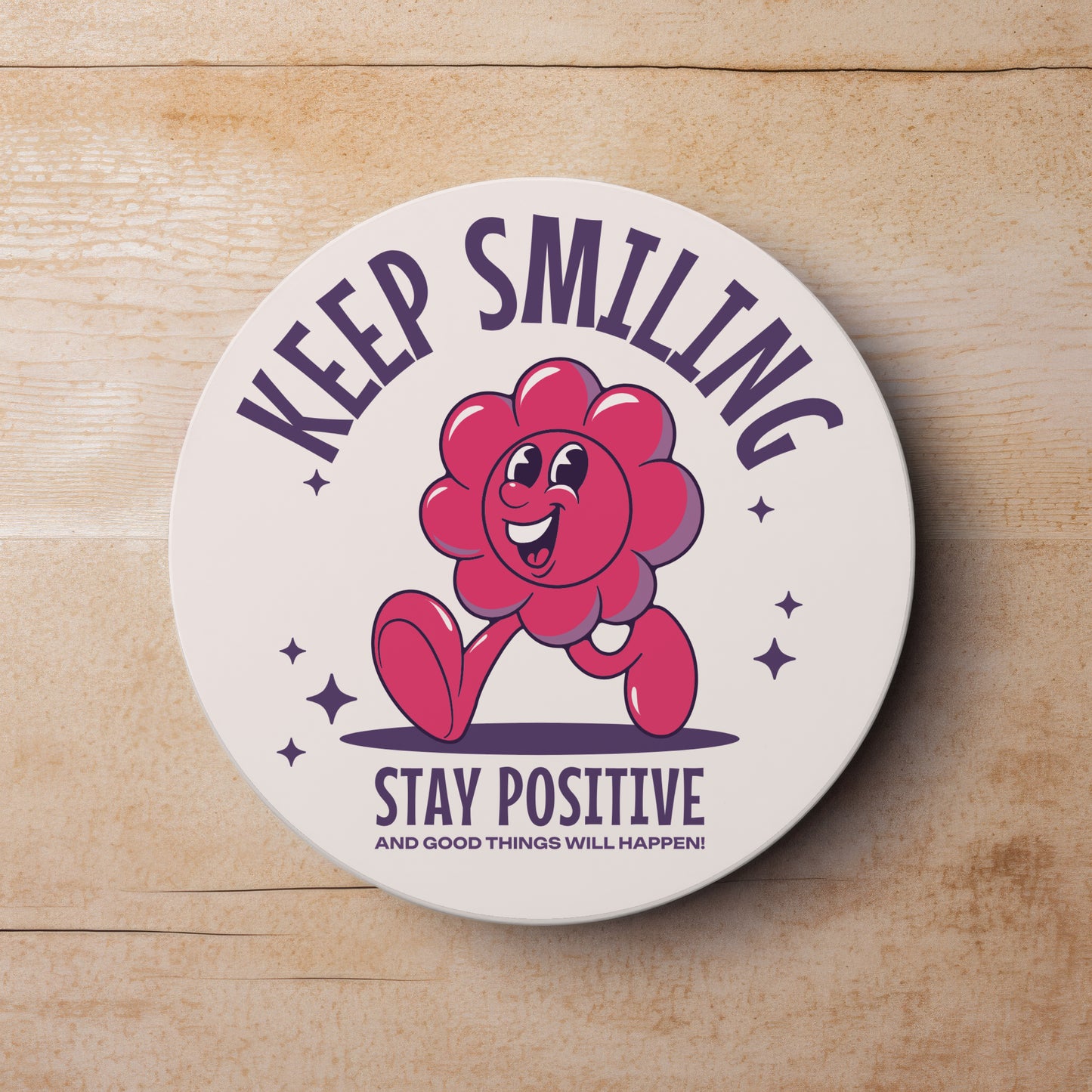 Positivity Drinks Coaster | Home and Office | Tableware Accessories