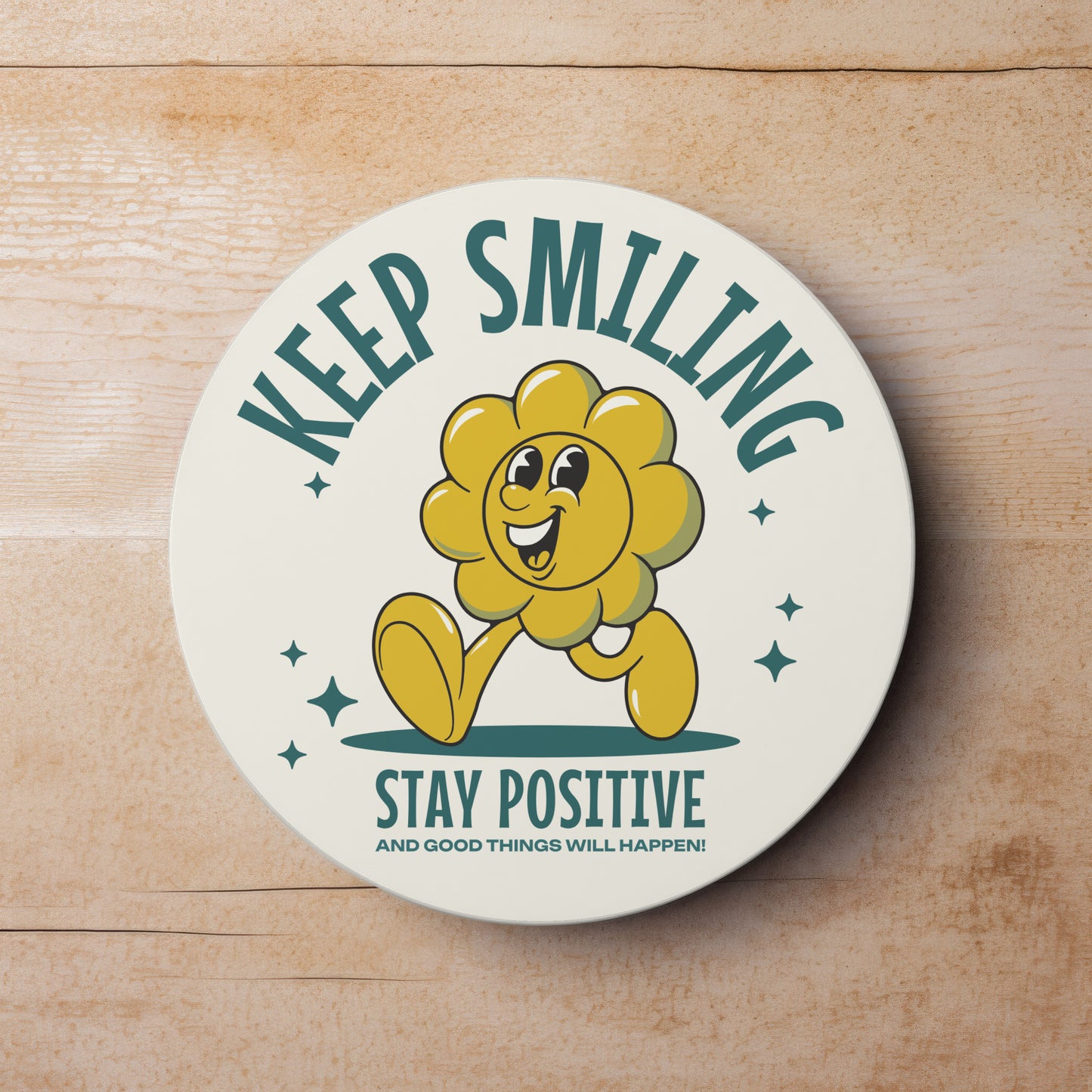 Positivity Drinks Coaster | Home and Office | Tableware Accessories