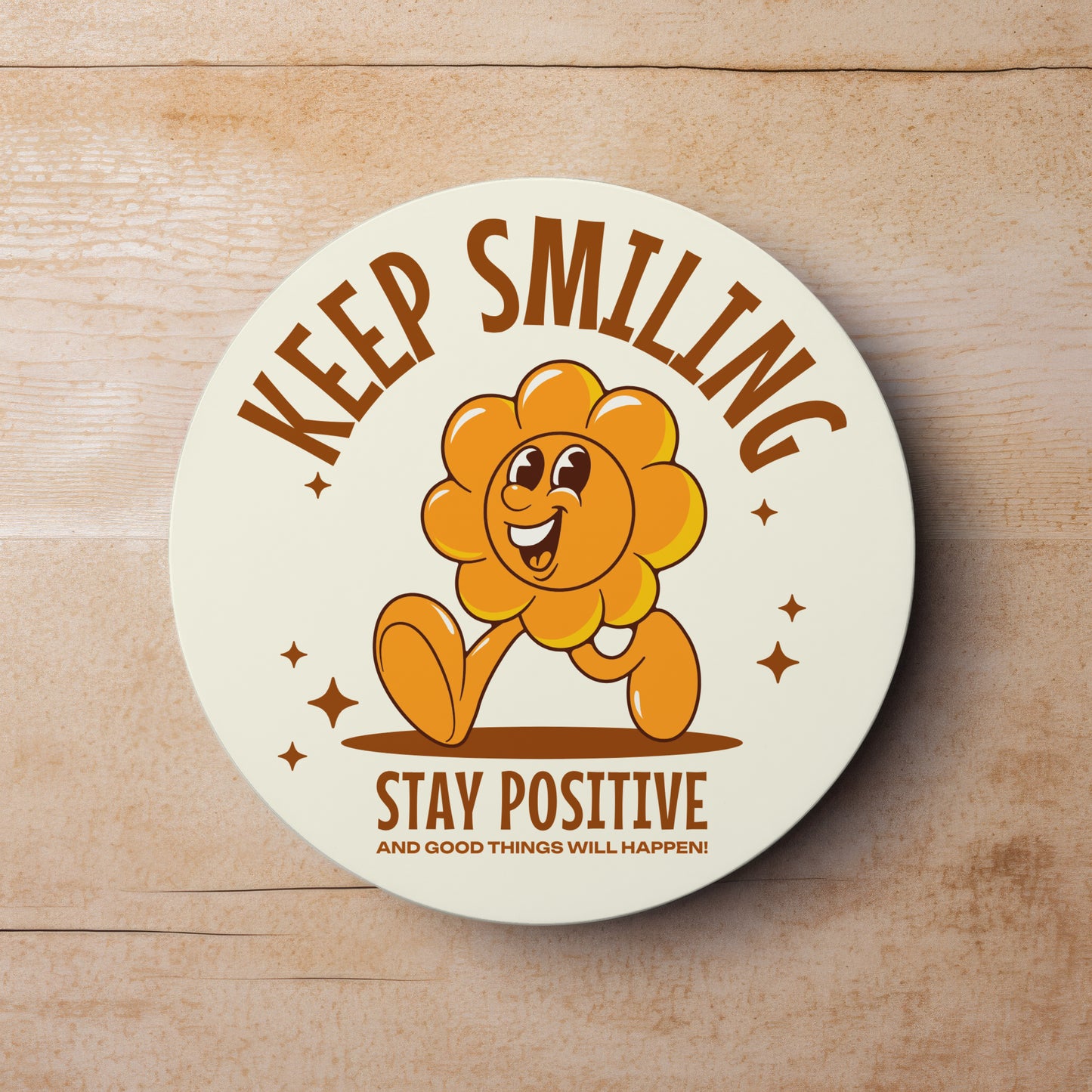 Positivity Drinks Coaster | Home and Office | Tableware Accessories