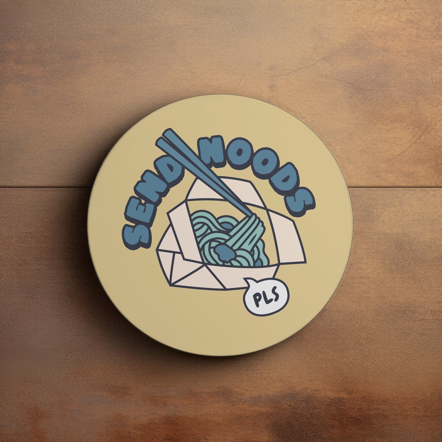 Noodles Drinks Coaster | Home and Office | Tableware Accessories