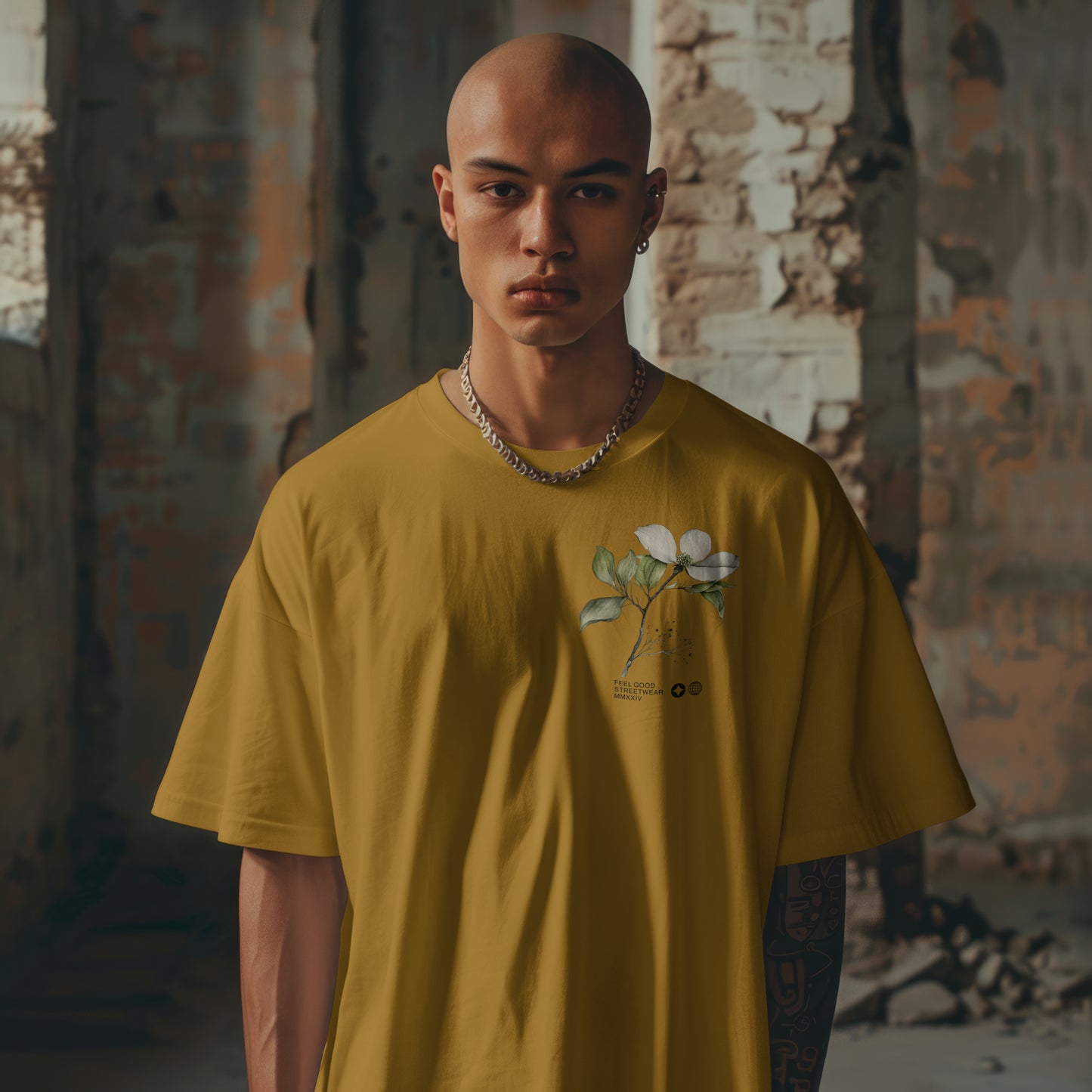 What's Coming Is Better Than What's Gone - Oversized Organic Cotton Graphic T-shirt