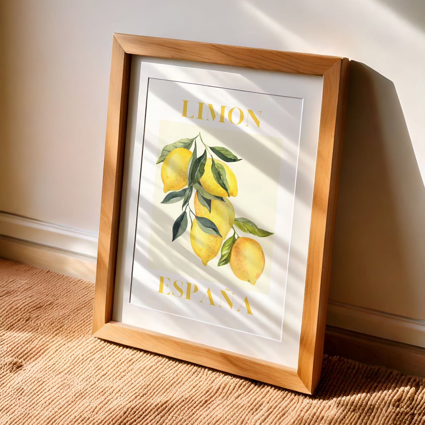 Spanish Inspired Fruit Art Poster Prints