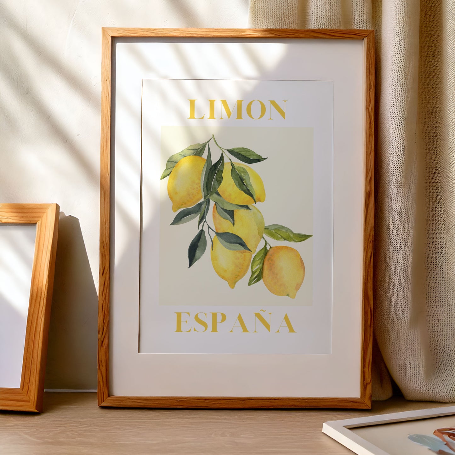 Spanish Inspired Fruit Art Poster Prints