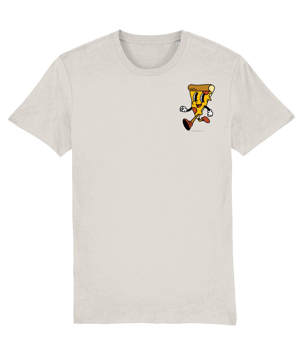 Pizza T-Shirt | Unisex T-shirt | Retro Graphic | 100% Organic Cotton