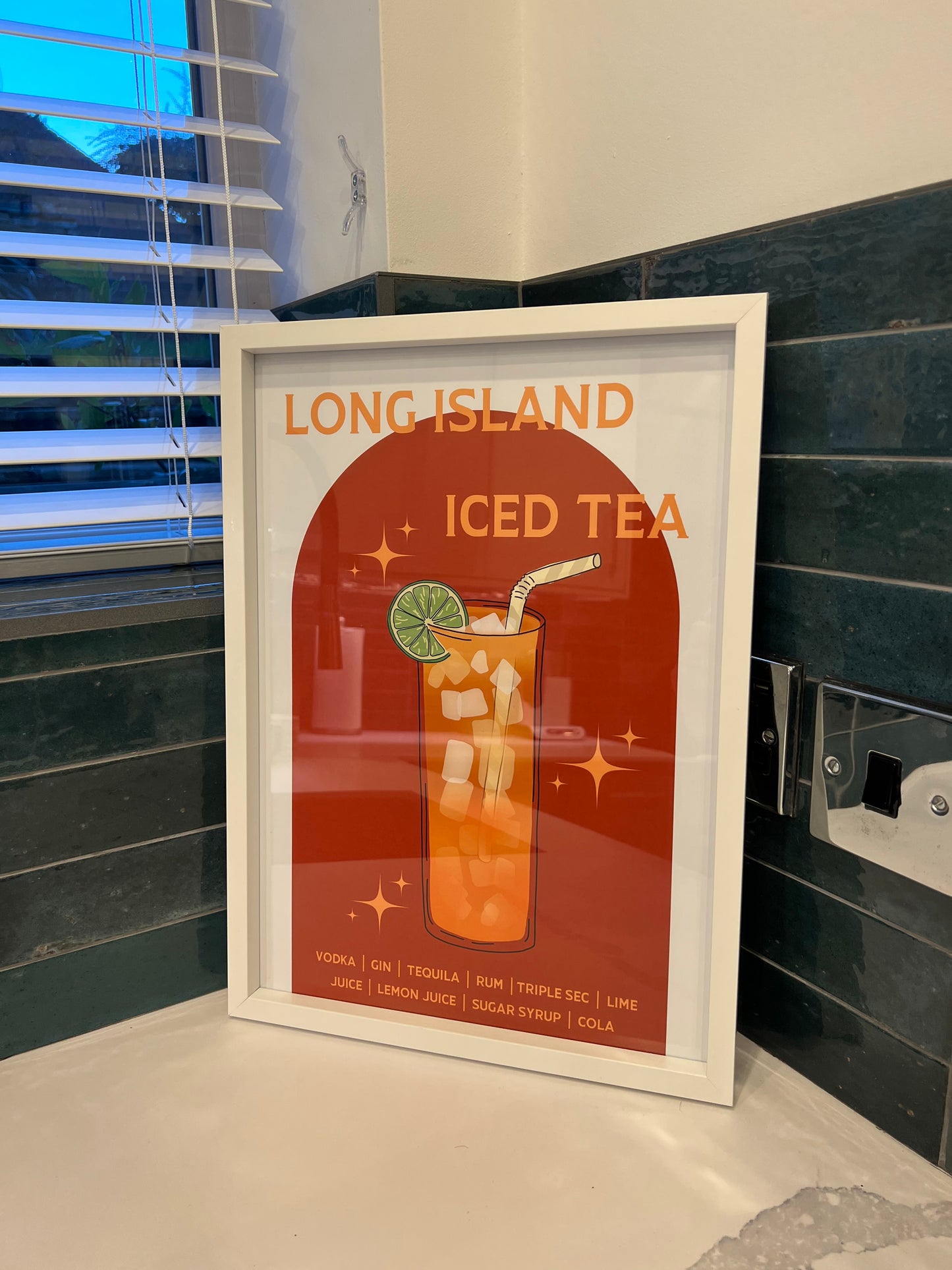 Long Island Iced Tea - Cocktails & Drinks Art Prints