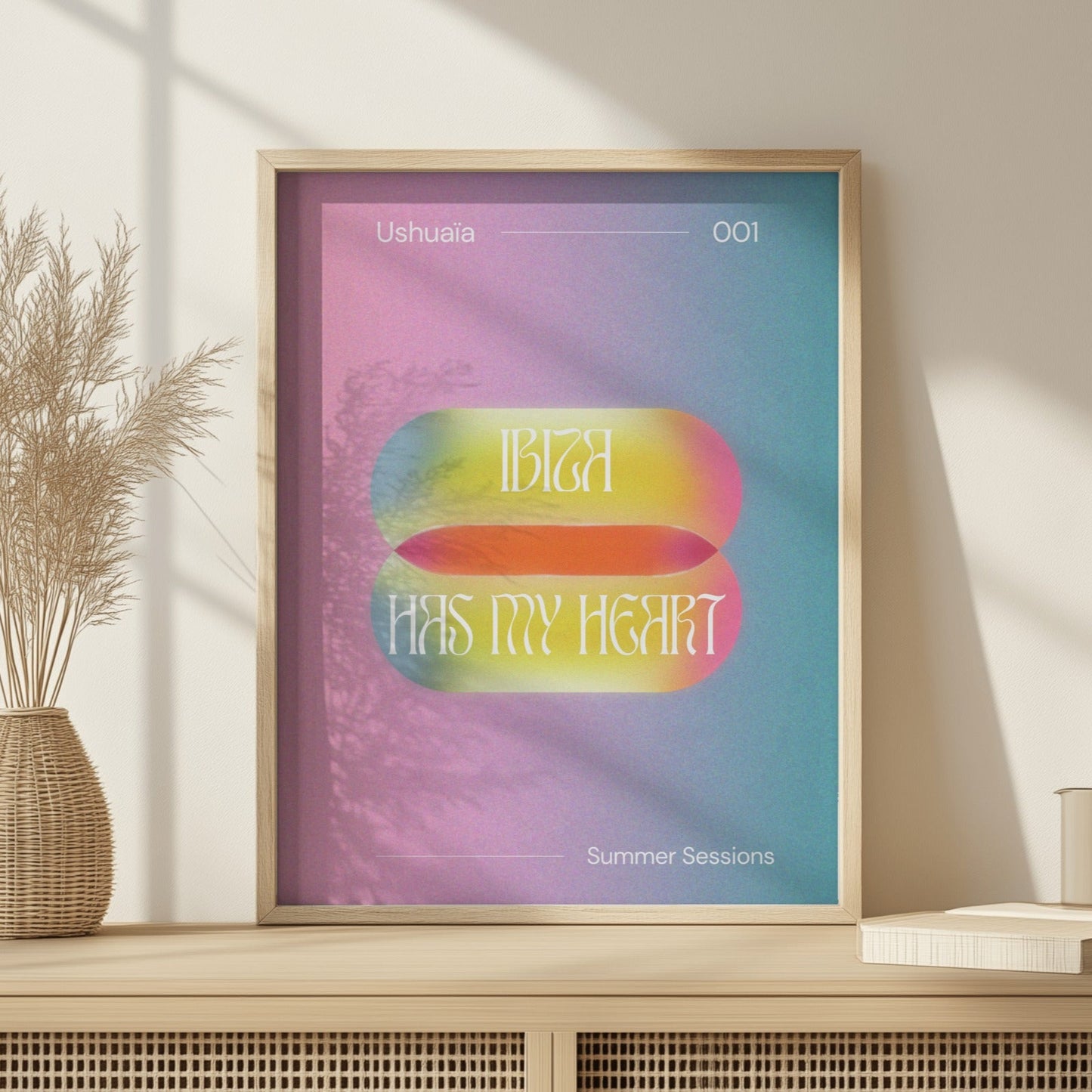 Ushuaia Ibiza inspired print - Travel Inspired Art Poster Prints