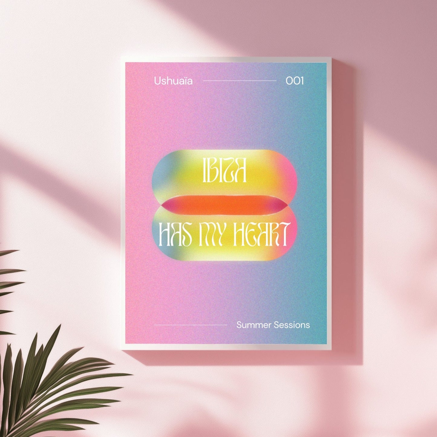 Ushuaia Ibiza inspired print - Travel Inspired Art Poster Prints