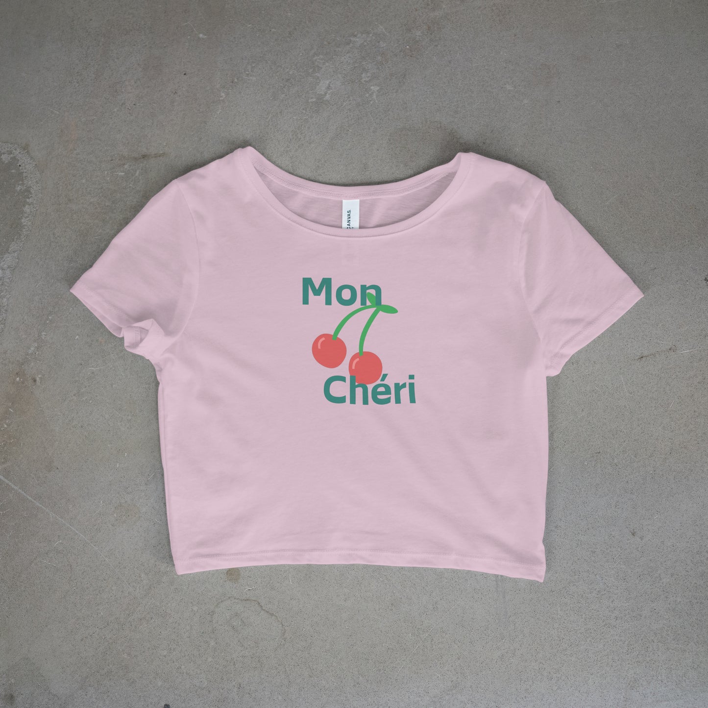 Mon Cheri Crop Top - Green