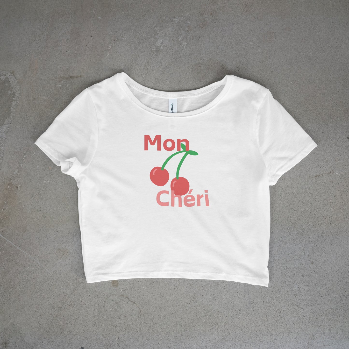Mon Cheri Crop Top - Pink