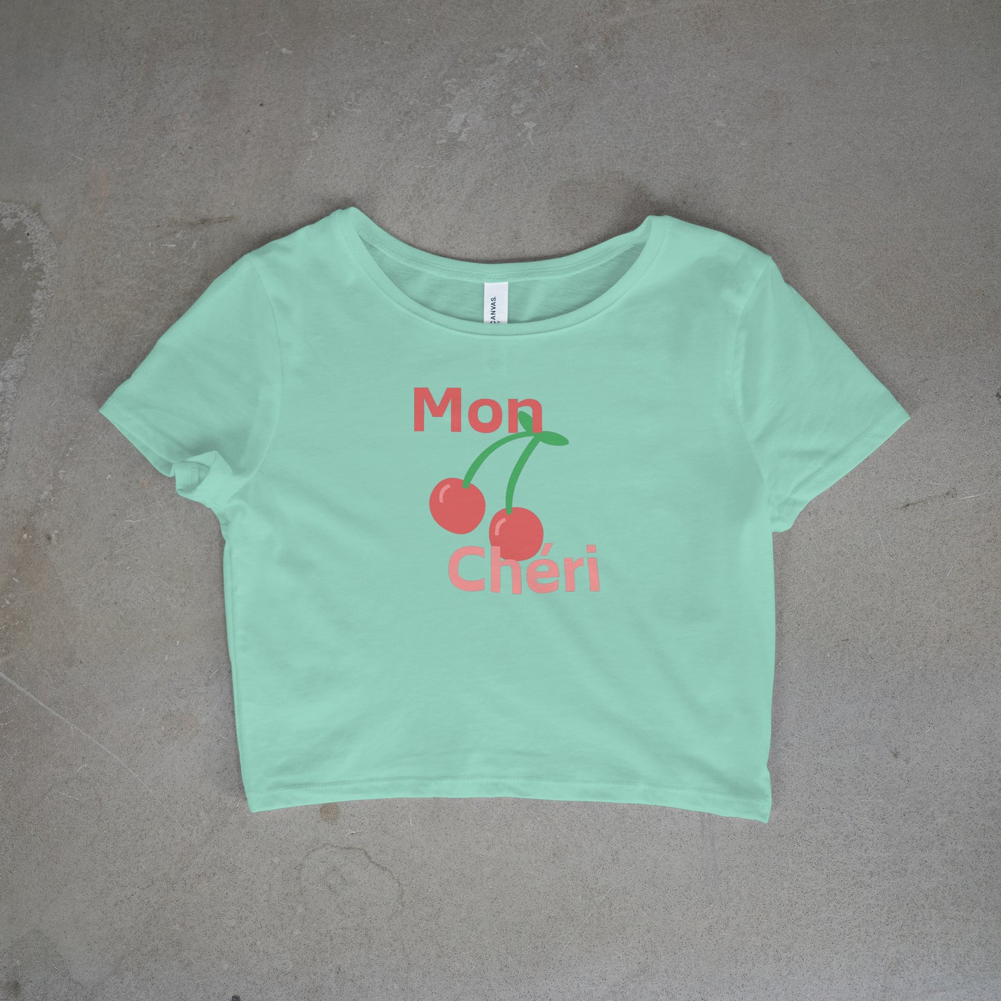 Mon Cheri Crop Top - Pink