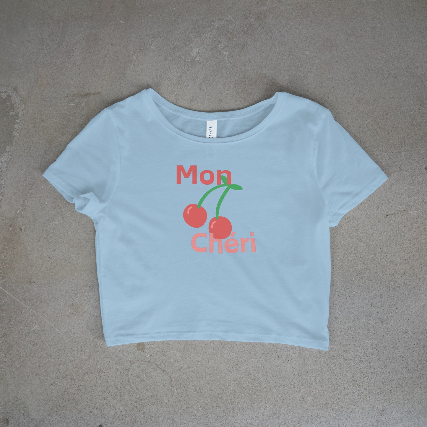 Mon Cheri Crop Top - Pink
