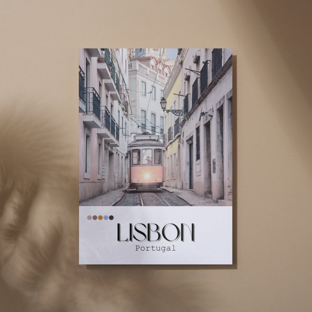 Lisbon Inspired Print - Travel Inspired Art Poster Prints