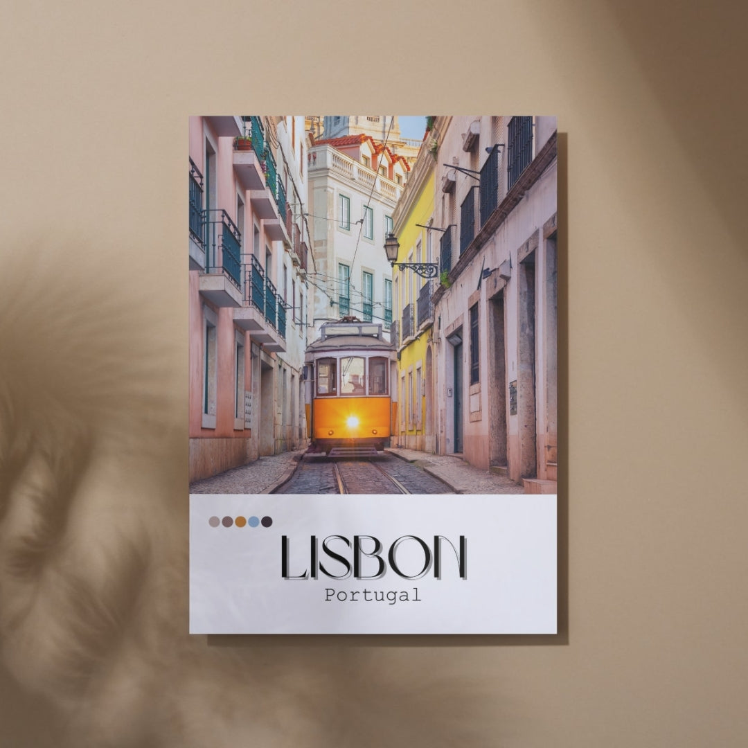 Lisbon Inspired Print - Travel Inspired Art Poster Prints