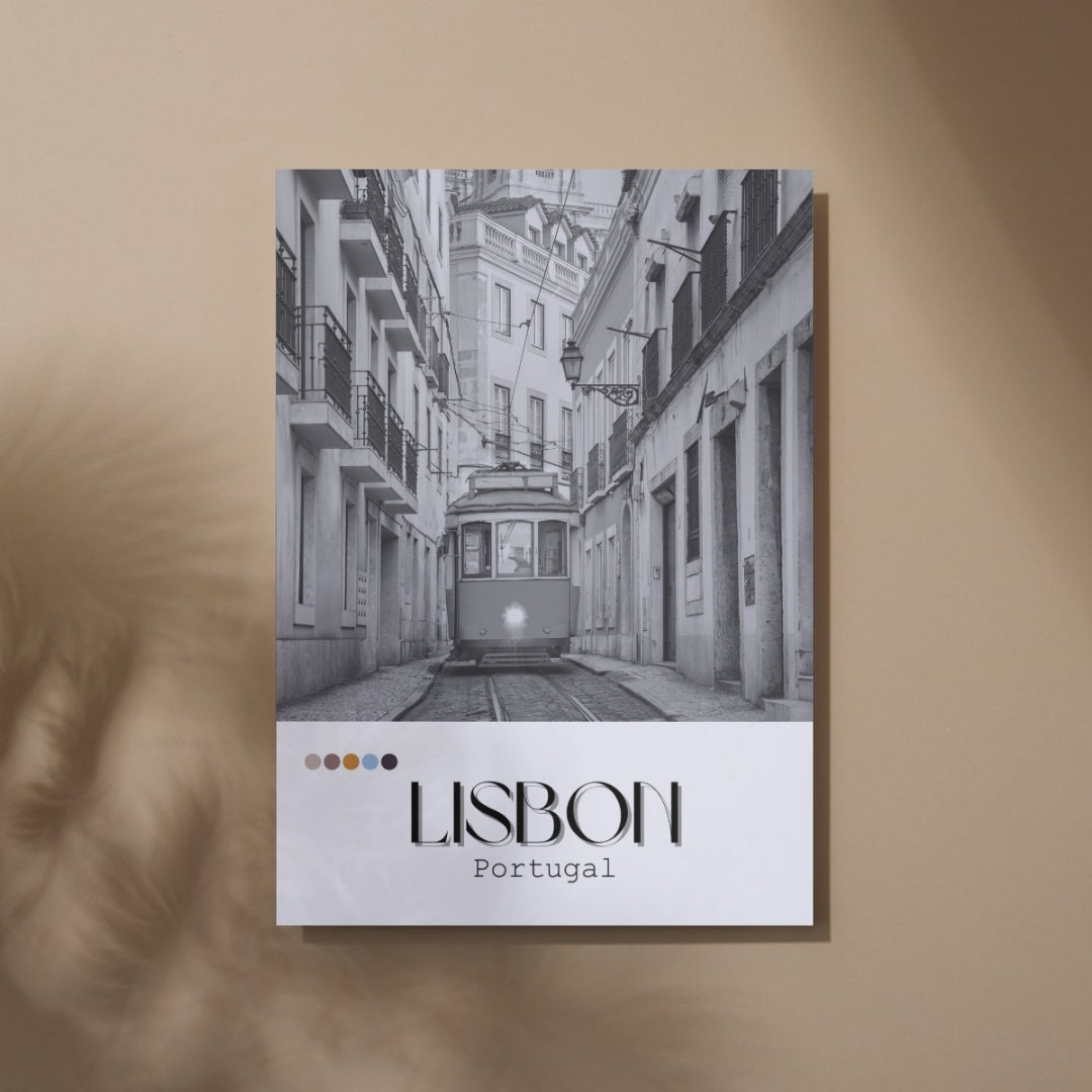 Lisbon Inspired Print - Travel Inspired Art Poster Prints