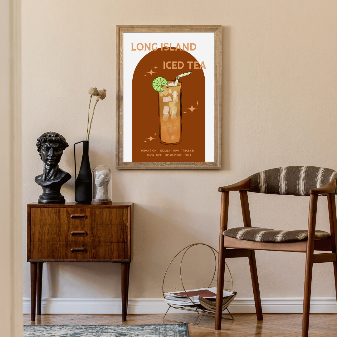 Long Island Iced Tea - Cocktails & Drinks Art Prints