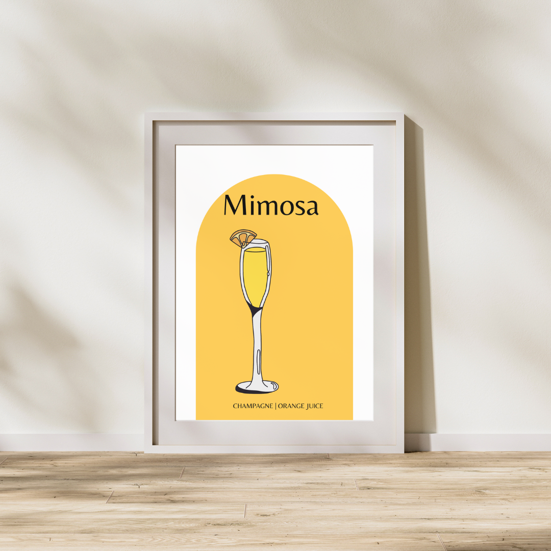 Mimosa - Cocktails & Drinks Art Prints