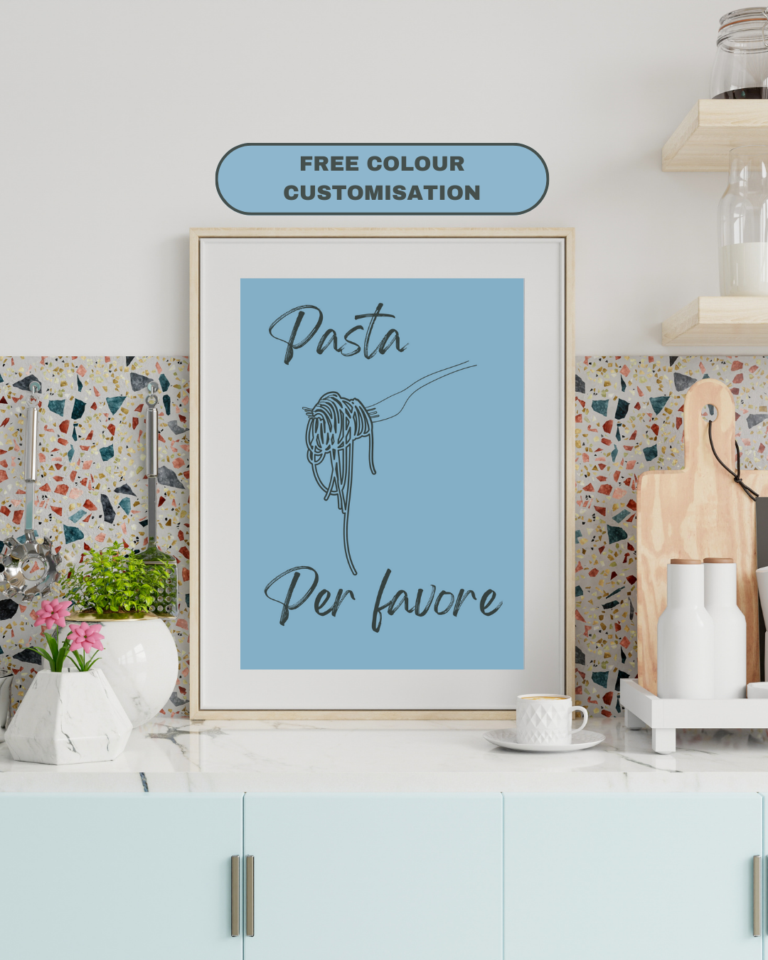 Pasta per favore - Italian Inspired Art Poster Prints
