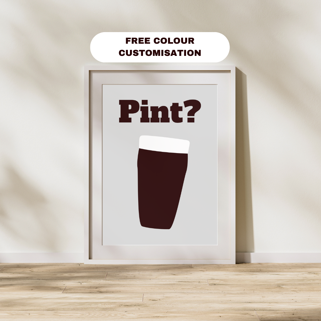 Pint? - Cocktails & Drinks Art Prints
