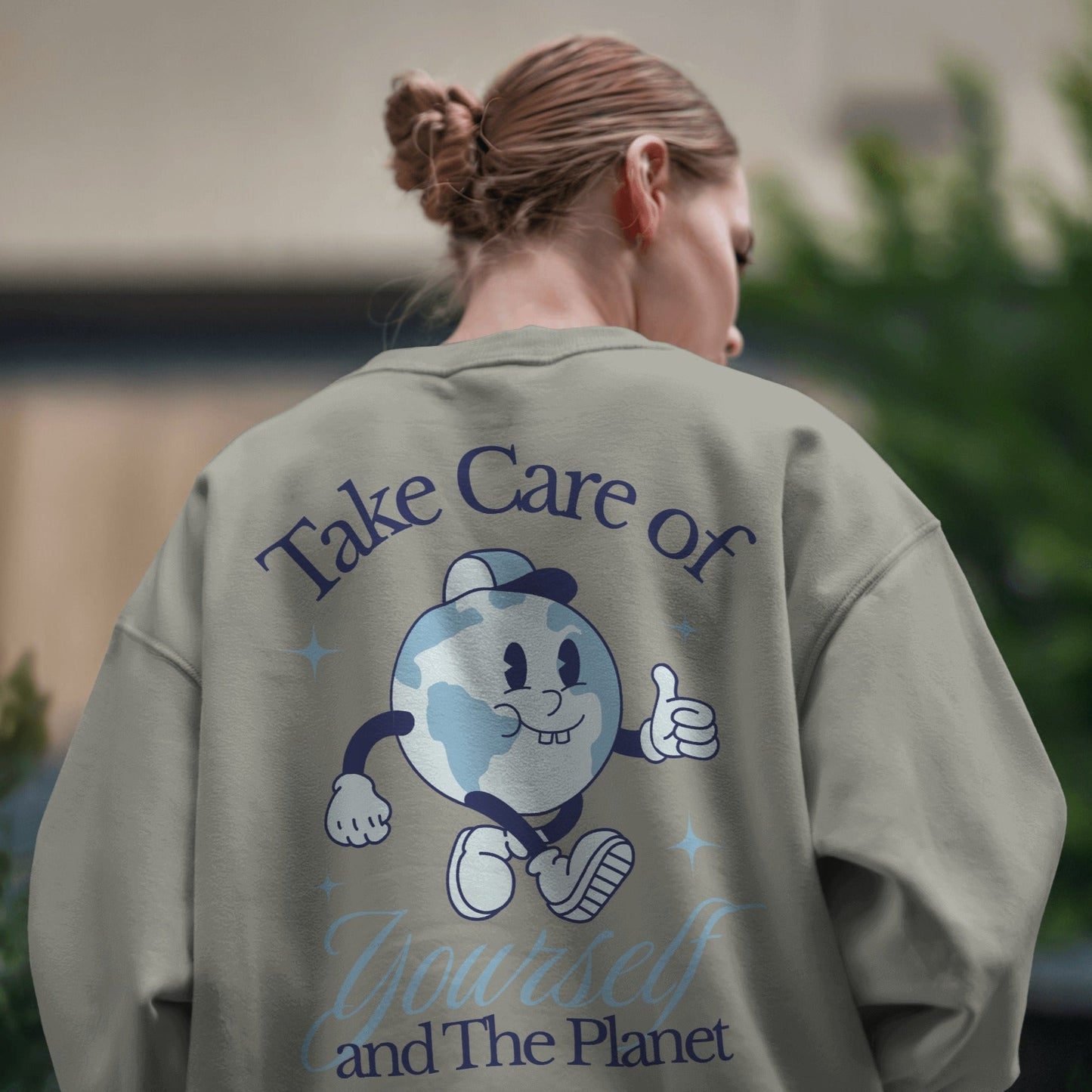 Take Care Of Yourself and The Planet Unisex Sweatshirt