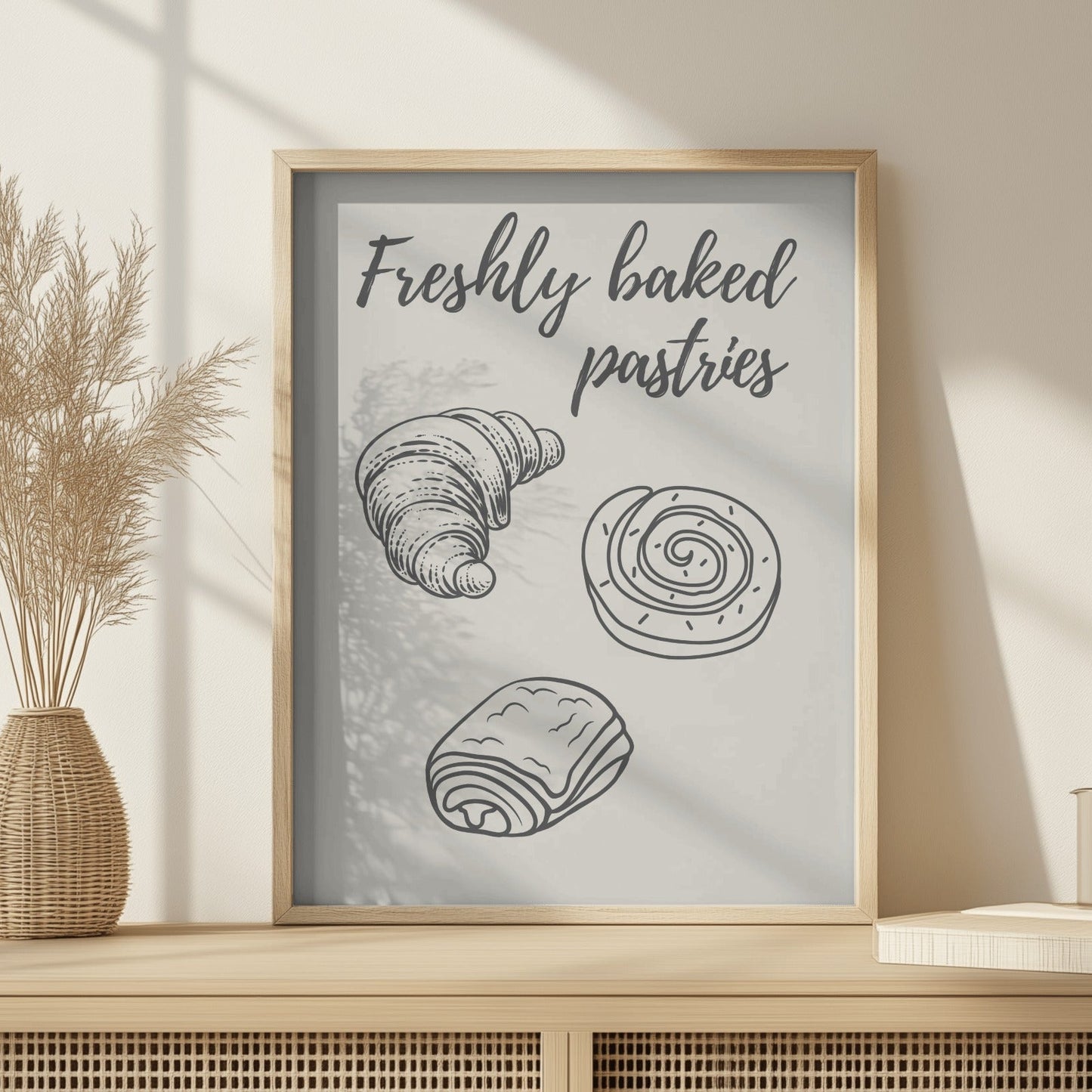 Freshly Baked Pastries - Home Essential Art Poster Prints
