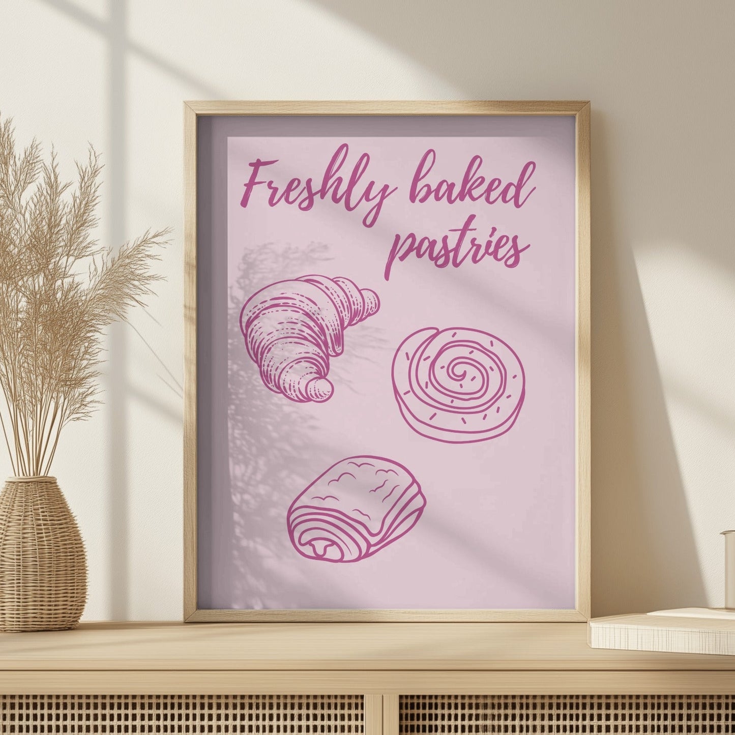 Freshly Baked Pastries - Home Essential Art Poster Prints