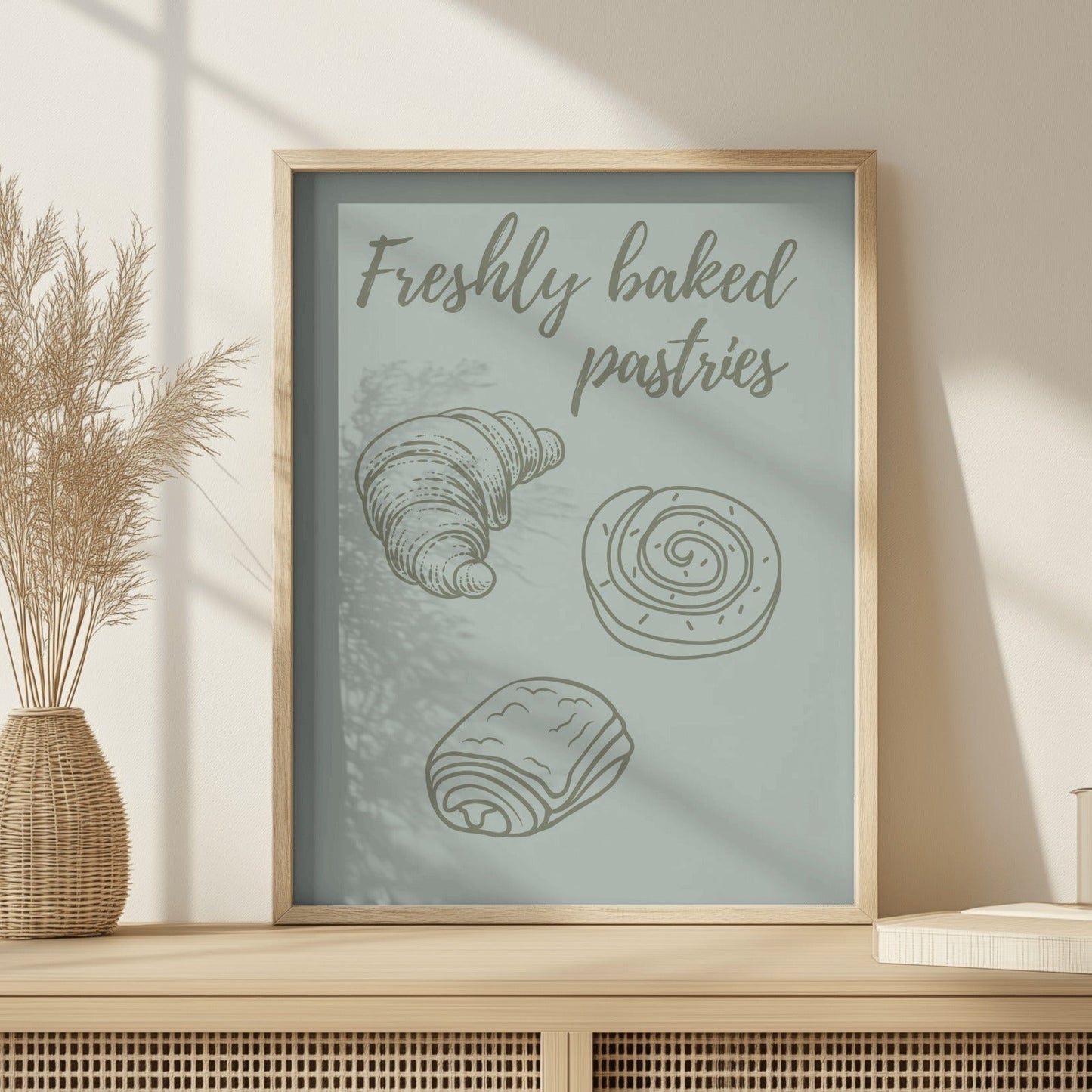 Freshly Baked Pastries - Home Essential Art Poster Prints