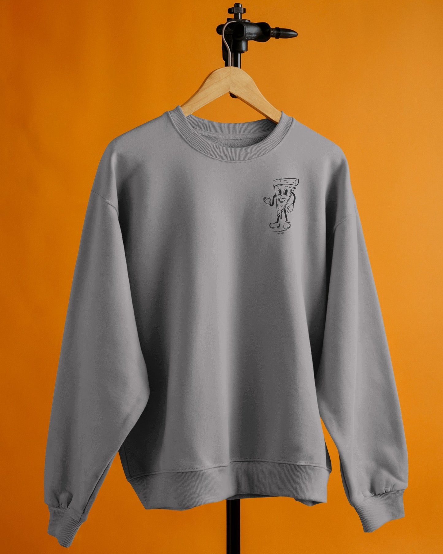 Have A Slice Day Unisex Sweatshirt Black