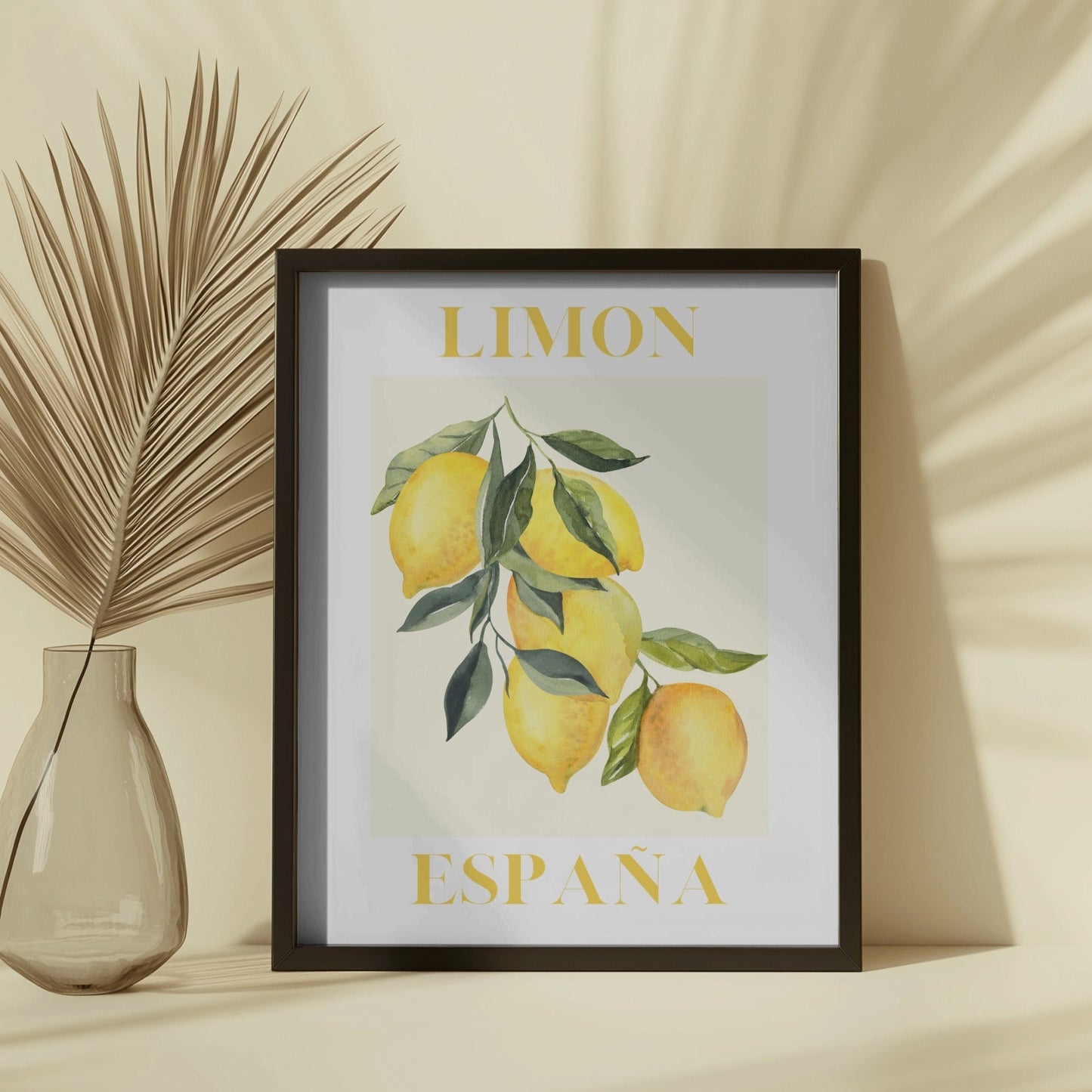 Spanish Inspired Fruit Art Poster Prints