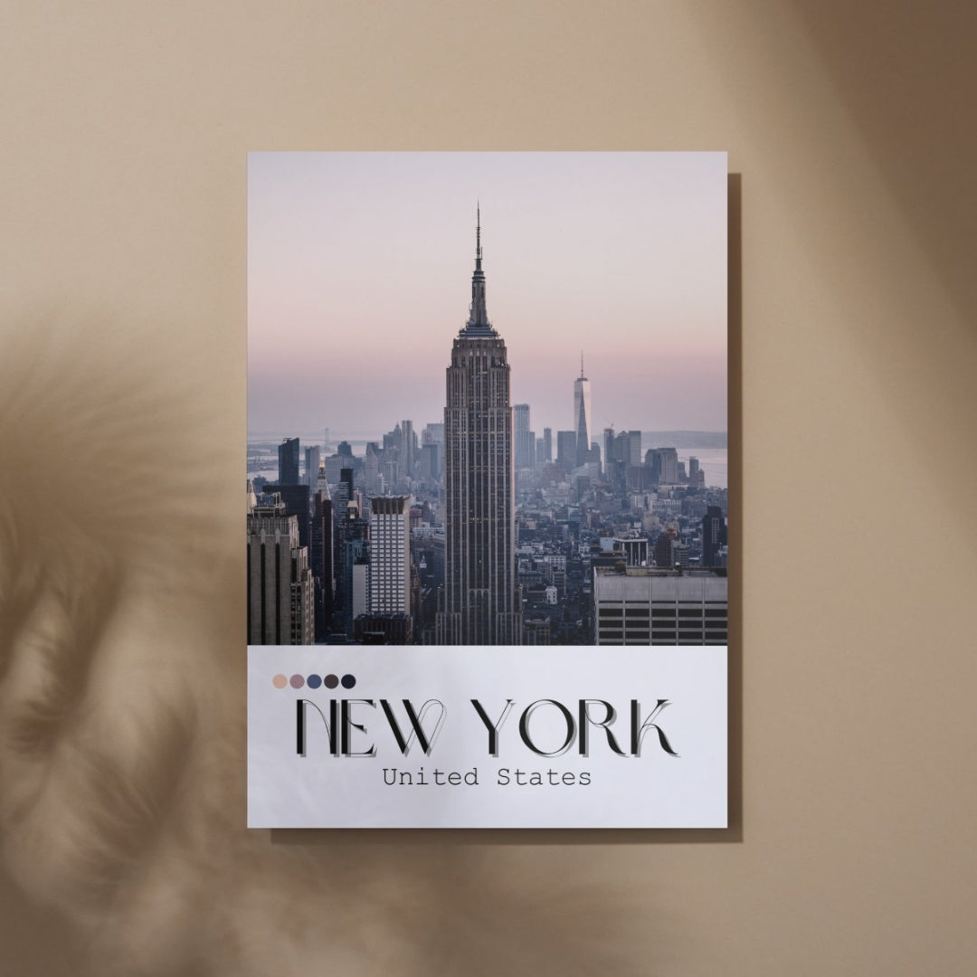 New York City Inspired Print - Travel Inspired Art Poster Prints