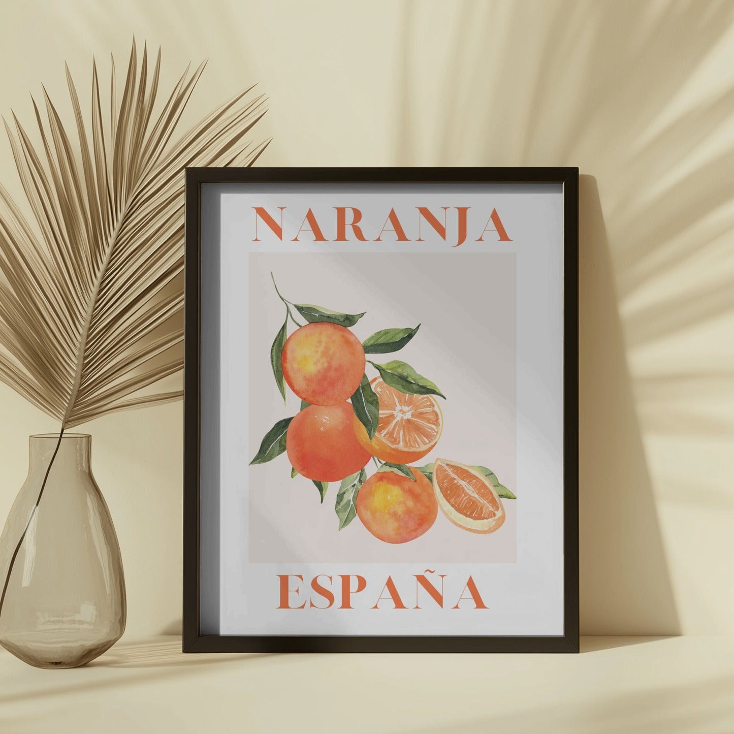 Spanish Inspired Fruit Art Poster Prints