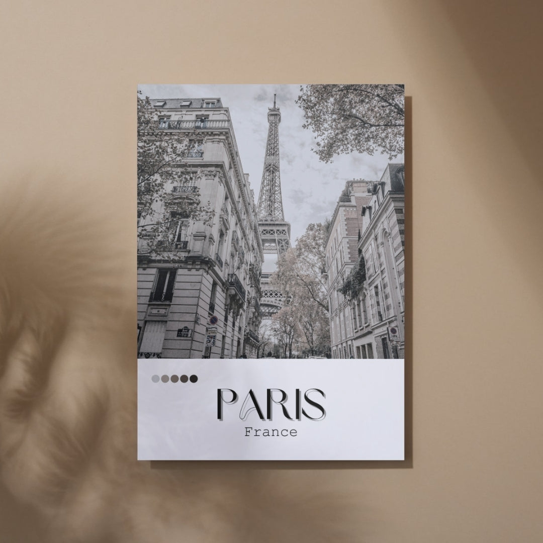 Paris Inspired Print - Travel Inspired Art Poster Prints
