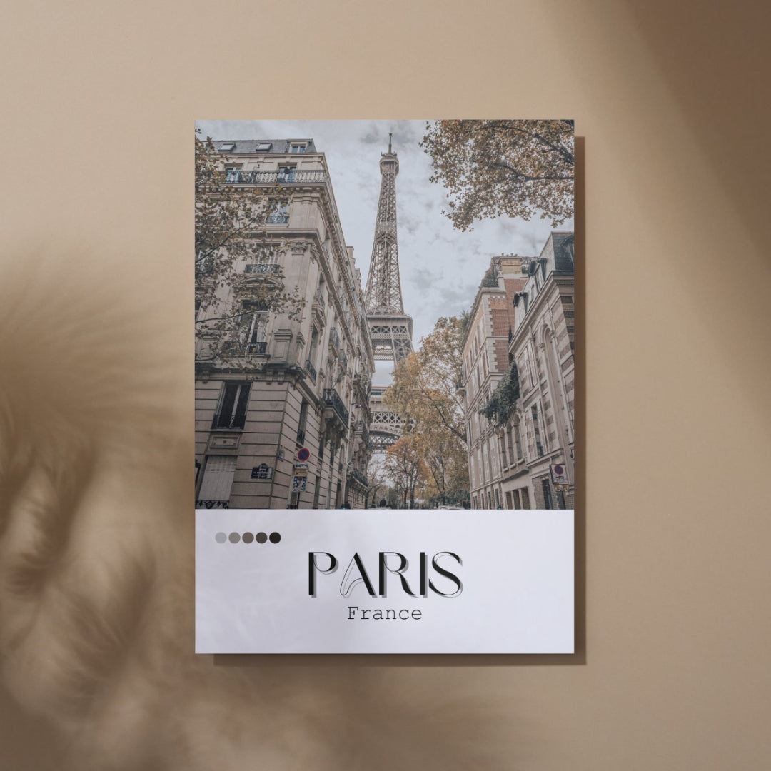 Paris Inspired Print - Travel Inspired Art Poster Prints