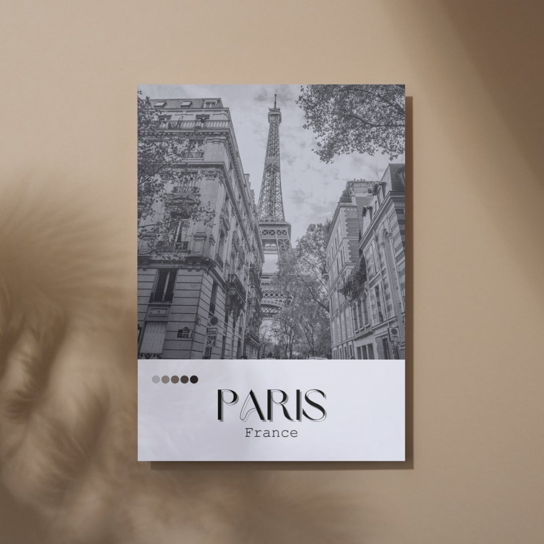 Paris Inspired Print - Travel Inspired Art Poster Prints