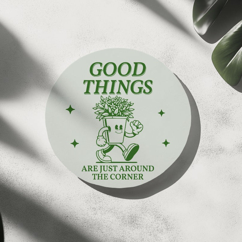 Positive Affirmation Drinks Coaster | Home and Office | Tableware Accessories