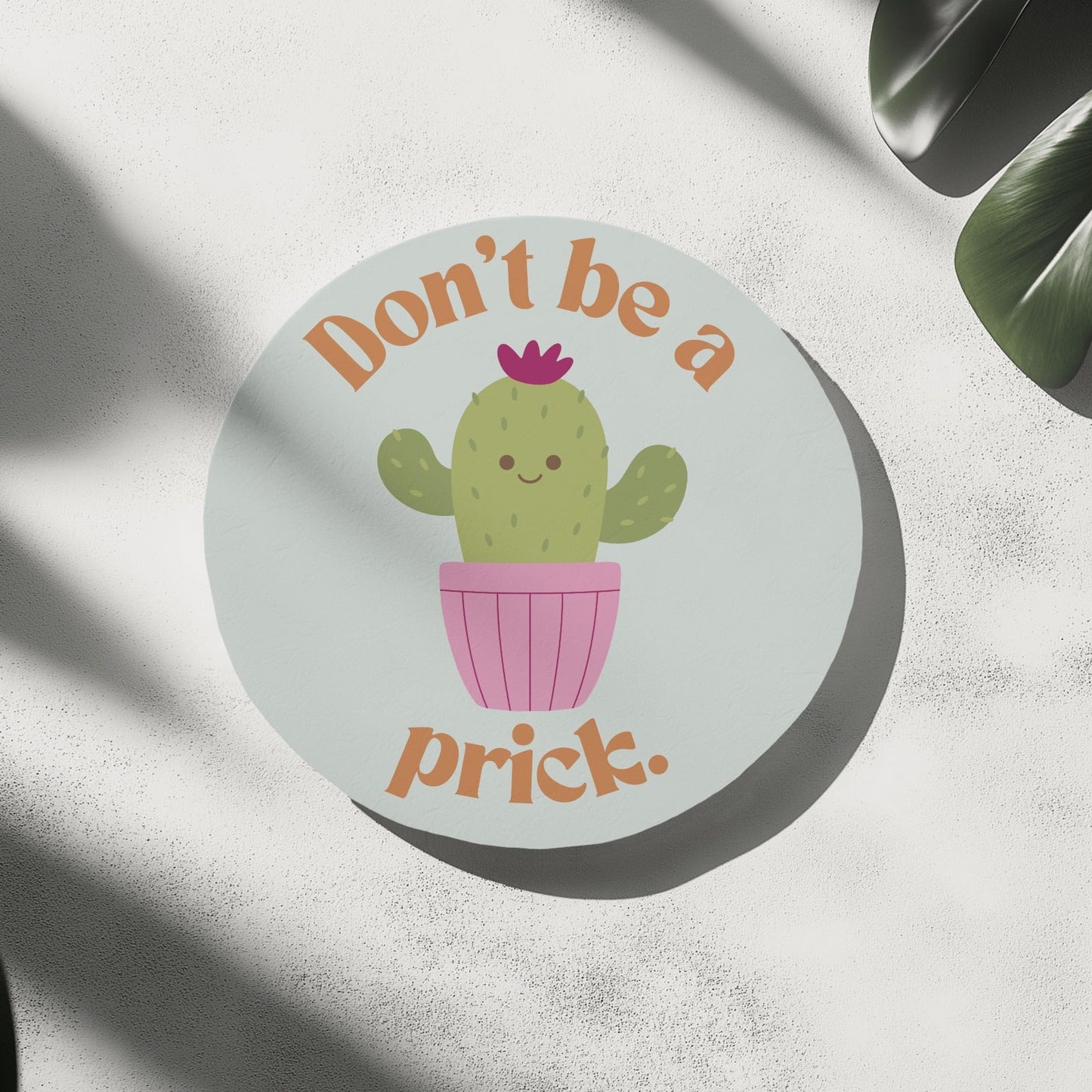 Funny Cactus Drinks Coaster | Home and Office | Tableware Accessories