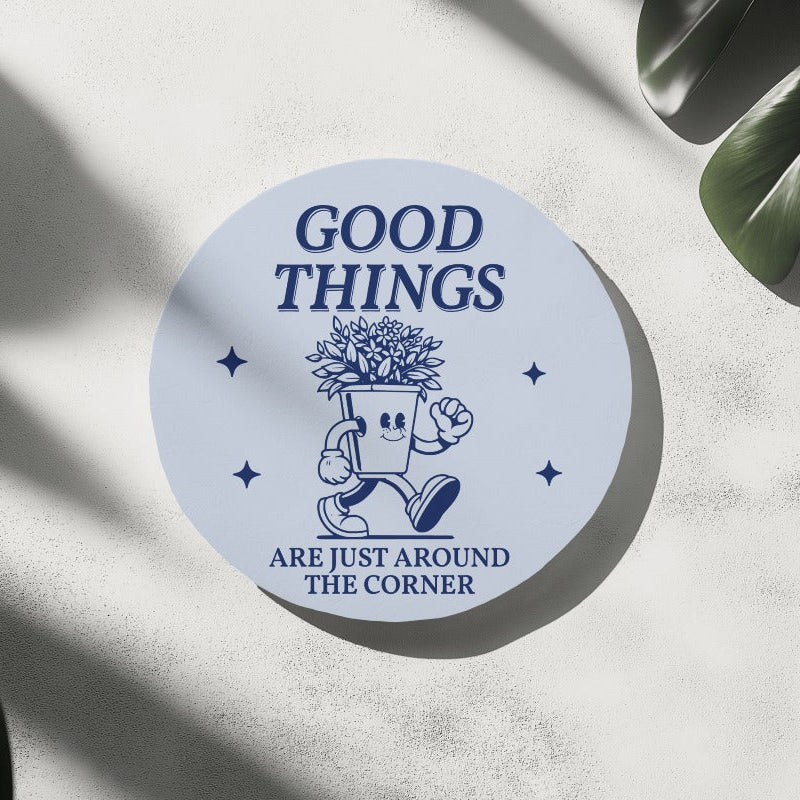 Positive Affirmation Drinks Coaster | Home and Office | Tableware Accessories