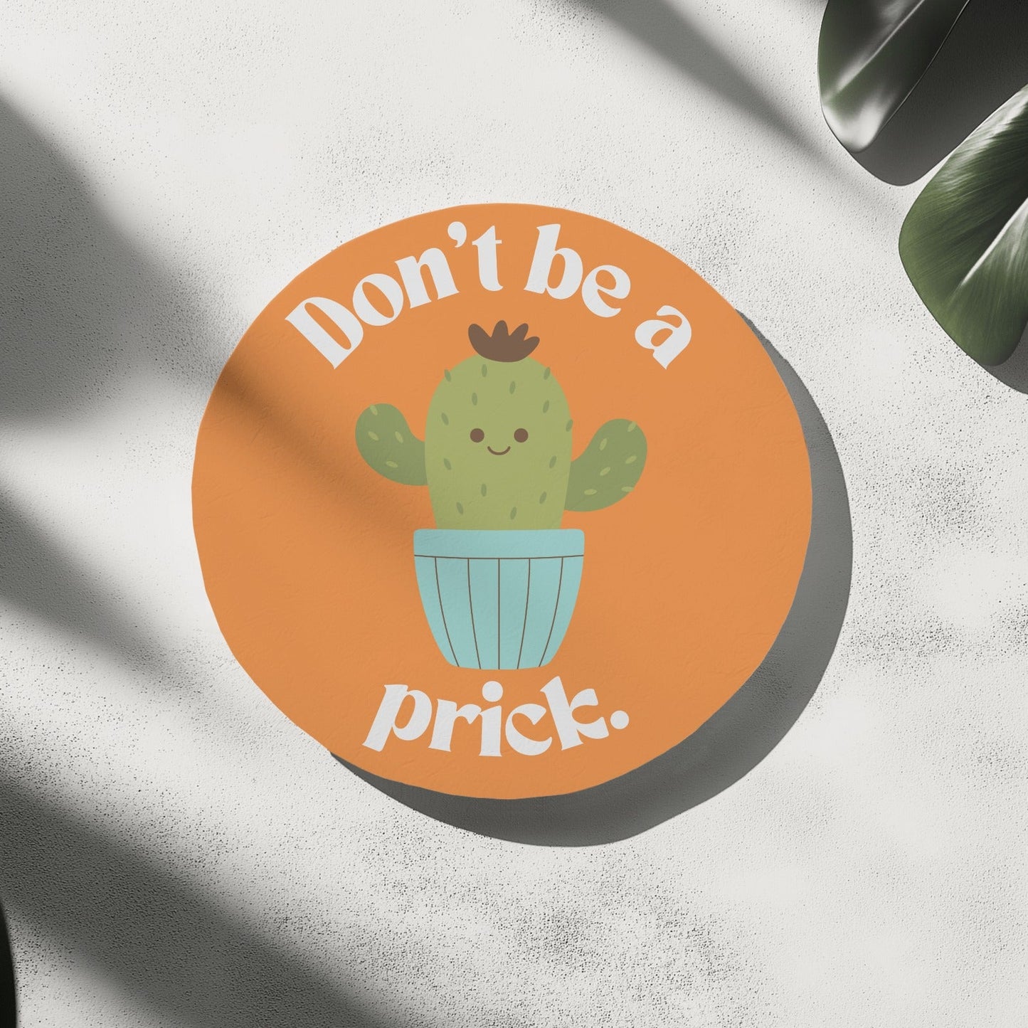 Funny Cactus Drinks Coaster | Home and Office | Tableware Accessories